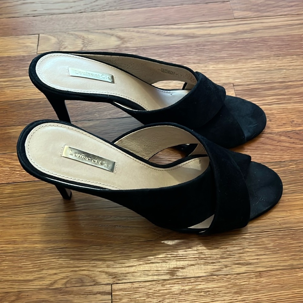 Louise et Cie Black Heels
